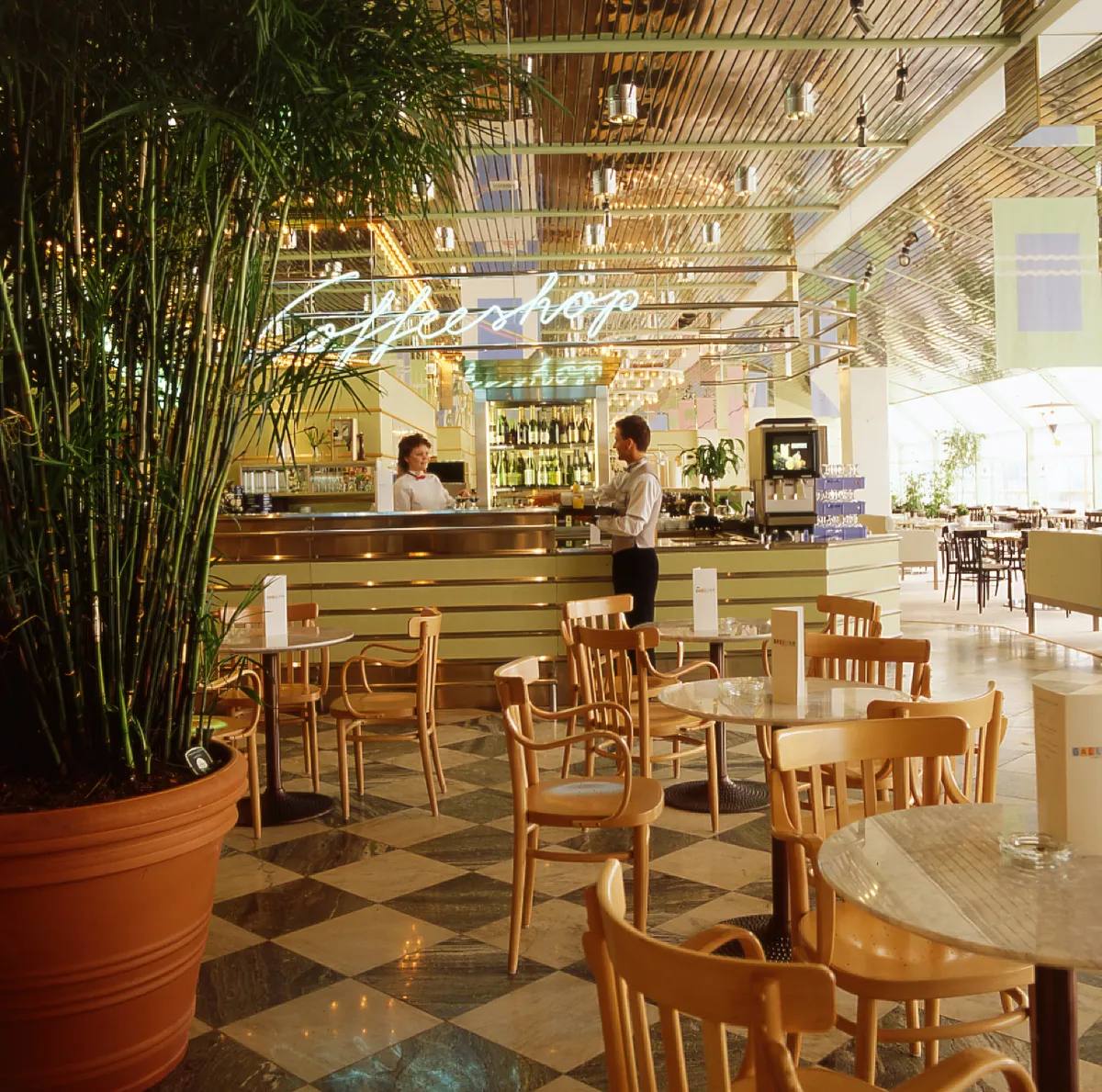 Coffeeshop Hotel Gothia, Inredning