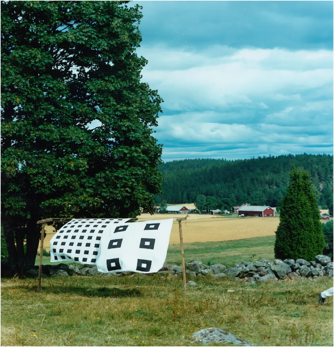 Vävda textilier för Häggåstrand